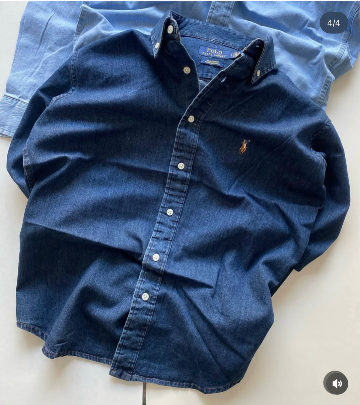 Denim Shirt Denim Blue Color