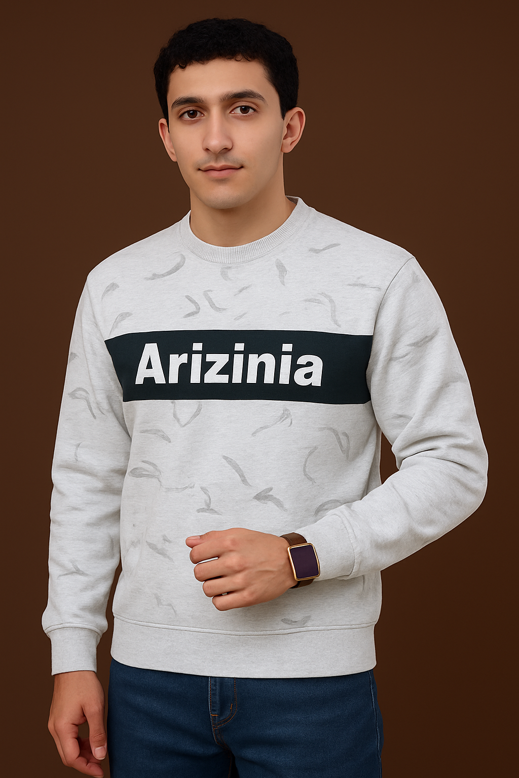 PRE WINTER FULL SLEEVES TEES LIGHT GREY